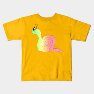 CUTE Snail Kids T-Shirt